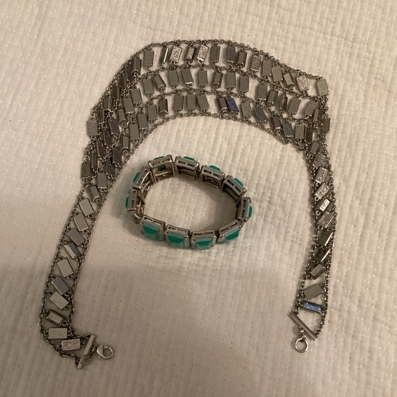 Banana Republic Bib Necklace + bonus bracelet, Milly Collection - Picture 7 of 9